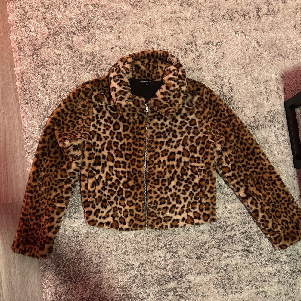 Cheetah Crop Jacket
